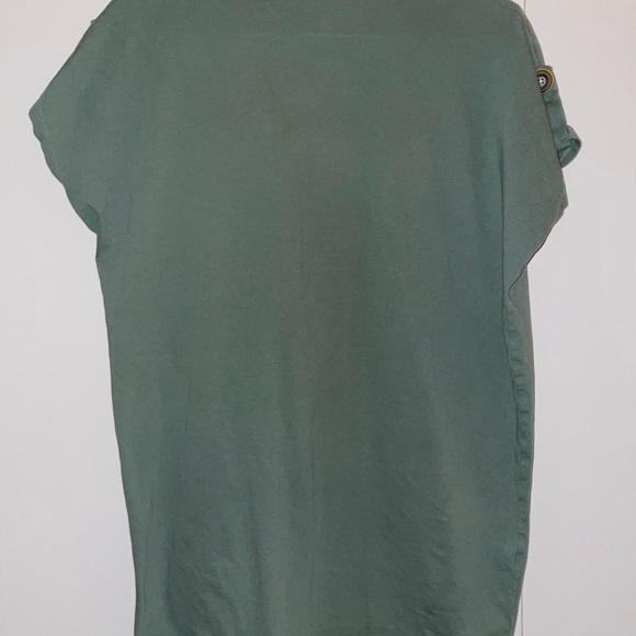Asos Camo green, double breasted pockets, blouse size 2 - Picture 9 of 9